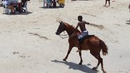 Movimentação em praia do Subúrbio Ferroviário de Salvador