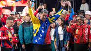 CNE anunciou que Maduro foi reeleito com 51,2% após 80% das urnas apuradas - Reprodução/ @PrensaPresidencial