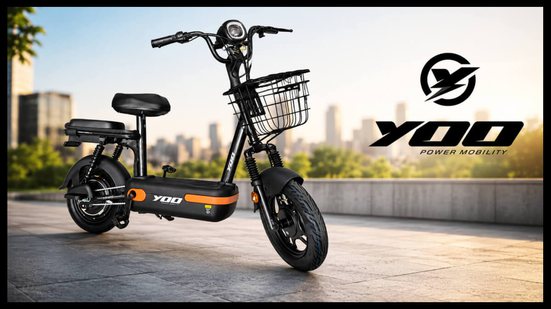 Bicicleta Elétrica Yoo Mobility Y-200 - Divulgação