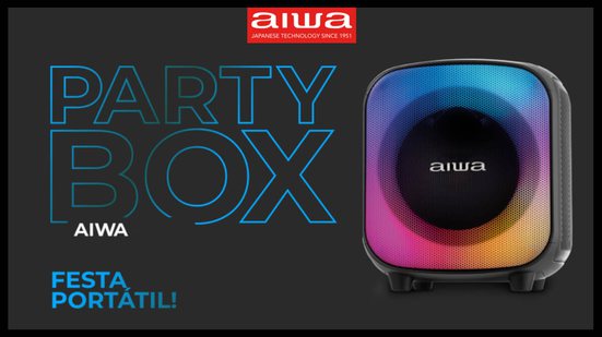 PartyBox AIWA - Divulgação