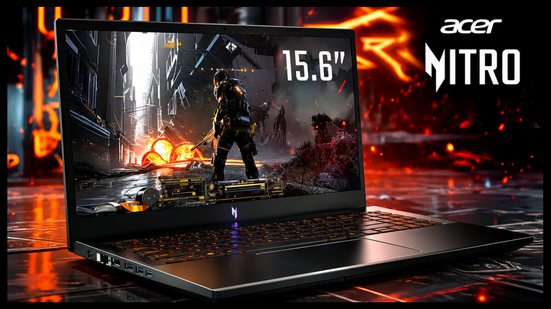 Notebook Gamer Acer Nitro V15 - Divulgação