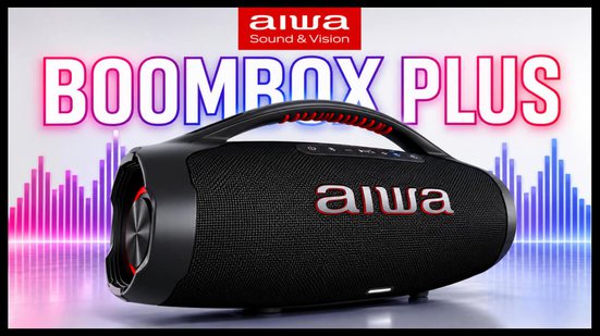 Boombox Plus Aiwa - Divulgação