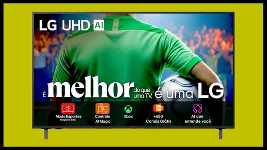 Smart TV LG UHD - Divulgação
