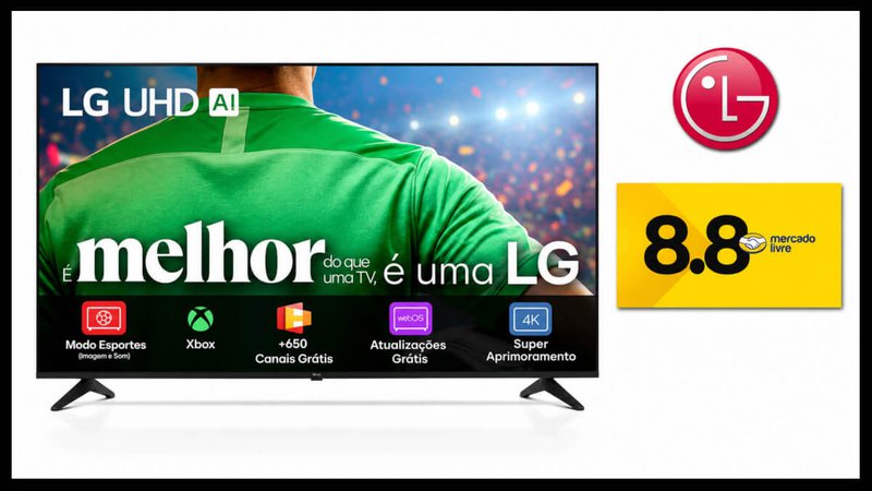 Smart TV LG UHD - Divulgação