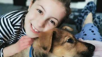 Imagem Menina de 9 anos lança campanha para arrecadas cerca de R$ 350 mil para ajudar cães no corredor da morte