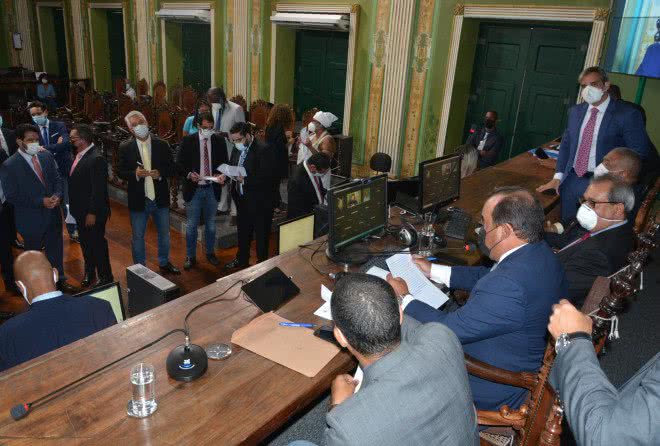 Sessão da CMS que aprovou SOS Cultura II - Valdomiro Lopes/CMS