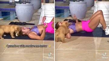 Reprodução/TikTok @amandabiuger