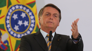 Presidente foi multado no Maranhão por ser flagrado sem máscara em evento público com aglomeração - Fabio Rodrigues Pozzebom/Agência Brasil