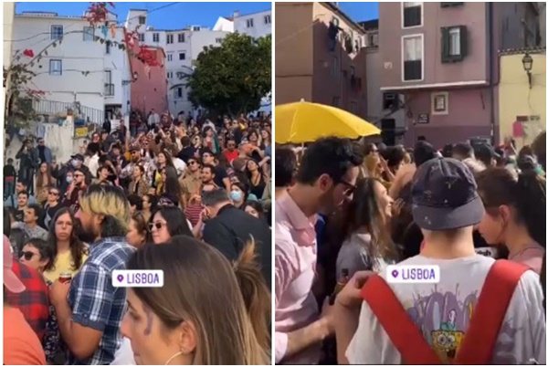 Imagem Lisboa atrai foliões em carnaval de rua neste domingo