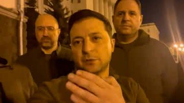Reprodução/ Facebook @Volodymyr Zelensky