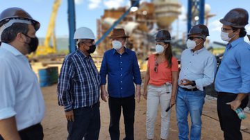 Visita de João Leão e investidores ao Polo Agroindustrial - Divulgação