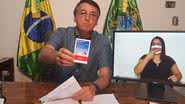 Foto: Reprodução/YouTube/Jair Messias Bolsonaro