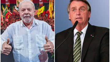 Foto Lula: Ricardo Stuckert | Foto Bolsonaro: Anderson Riedel/PR