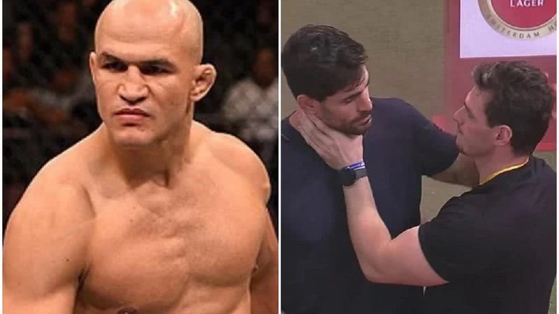 Foto Cigano: Reprodução/YouTube/Combate | Foto Gustavo e Cara de Sapato: Reprodução/GShow