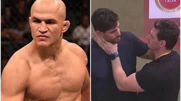 Foto Cigano: Reprodução/YouTube/Combate | Foto Gustavo e Cara de Sapato: Reprodução/GShow