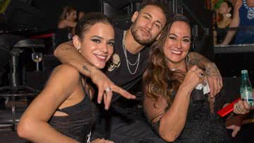 Mãe de Neymar relembra foto com Bruna Marquezine um dia após craque assumir  'novo namoro'; veja