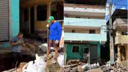 Imagem Moradores pedem ajuda após casa apresentar risco de desabamento em Salvador; assista