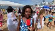 Imagem Festa de Iemanjá: "Meu ano melhora", afirma turista ao marcar presença no Rio Vermelho