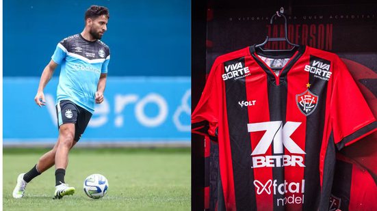 Imagem Vitória faz proposta para contratar volante do Grêmio; prazo termina nesta sexta