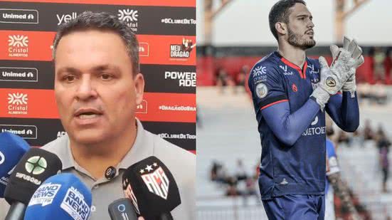 Reprodução e Alan Deyvid | Atlético-GO