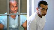 Marcinho VP, líder do CV, e Marcola, chefe do PCC - Montagem BNews/Record/Agência Brasil