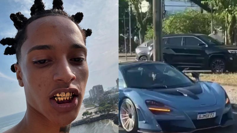 Rapper famoso vai à delegacia pagar fiança de Oruam em carro de luxo ...