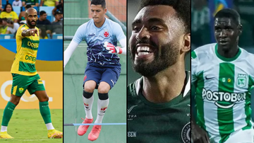 Divulgação / Dourado / Atlético Nacional / Rosiron Rodrigues / Goiás EC /