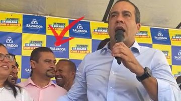 Imagem Após subir no palanque com Bruno Reis, Tiago Ferreira pode perder a liderança do PT na Câmara