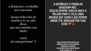 Imagem Cantor e atriz anunciam término do relacionamento: "a distância e o trabalho nos venceram"