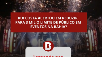 Imagem Maioria dos internautas do BNews concorda com decisão de Rui em reduzir público nos shows