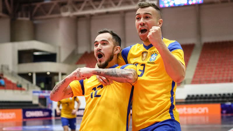 Seleção brasileira de futsal - Divulgação/Conmebol