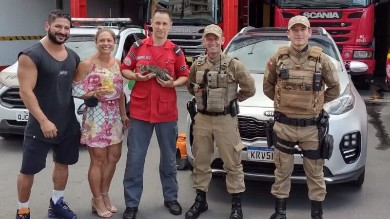 Divulgação/Bombeiros Voluntários de Jaraguá do Sul