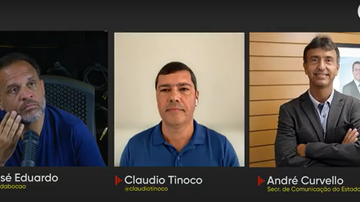 Cláudio Tinoco, ex-Secult, quer que goverandor indenize produtores de eventos após decreto que reduz limite de público - Reprodução/YouTube