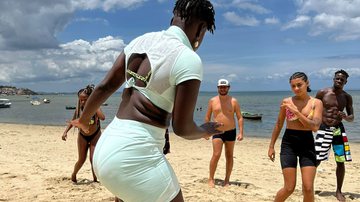 Aula de danças africanas na Casa da Ribeira - Divulgação