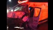 Imagem Acidente envolvendo ambulância e trem deixa feridos em Santo Amaro