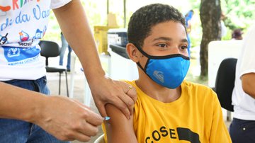 Vacinação infantil em Salvador - Paulo M. Azevedo /BNews