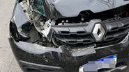 Carro roubado - Reprodução Record TV Itapoan