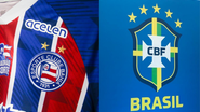 Montagem/Tiago Caldas/EC Bahia e CBF/Divulgação