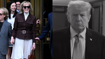 Reprodução/Redes Sociais/Instagram/@ejeancarroll1/@realdonaldtrump
