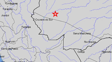 Reprodução/Print/Serviço Geológico dos EUA