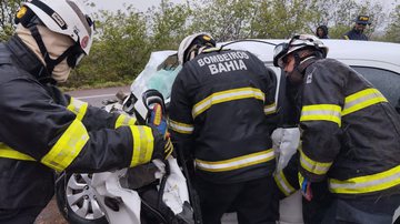 Divulgação/Corpo de Bombeiros da Bahia