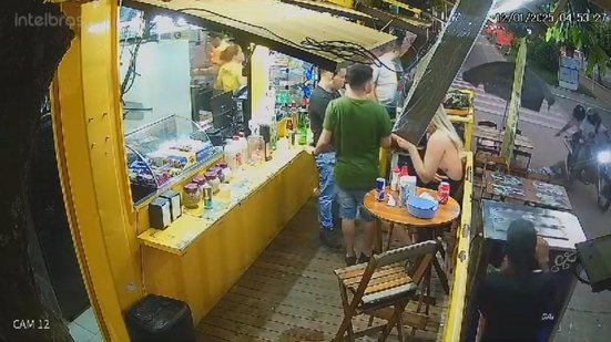 Reprodução/Câmera de segurança