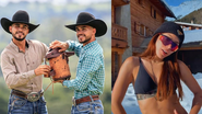 Gêmeos do BBB detonam funk e enaltecem agro - Instagram/@Anitta/ @gabrielgemim/ @pedrogemim