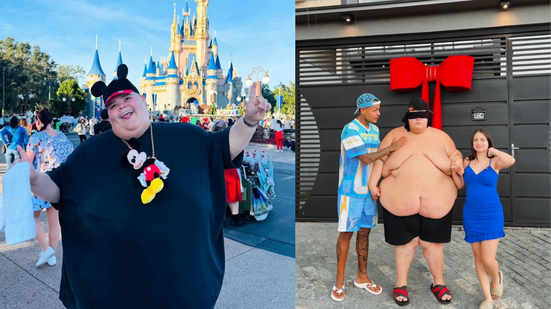 Influenciador perde 73 quilos em desafio e ganha presente de amigos - Instagram/@gordaodaxj