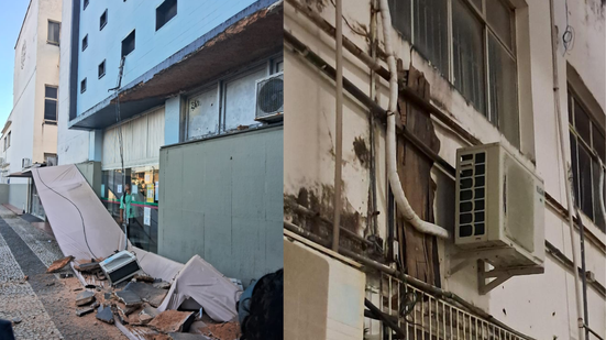 IFBA se pronuncia após parte de marquise desabar em Campus Salvador - Leitor Bnews