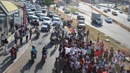 Manifestação contra aumento da passagem de ônibus em Salvador