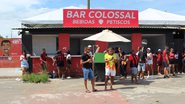 Movimentação no Barradão no jogo entre Vitória e Jacuipense neste domingo (19)