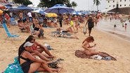 Movimentação no Porto da Barra neste sábado (18)