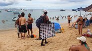 Movimentação no Porto da Barra neste sábado (18)