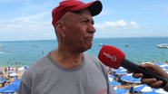 Banhistas lotam o Porto da Barra no primeiro final de semana de 2025
